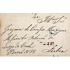 1853 Portugal Carta Pré-Filatélica PNH 2 «PINHEL» Sépia 1