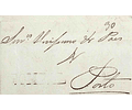 1840 Portugal Carta Pré-Filatélica PBL 2 «POMBAL» Preto