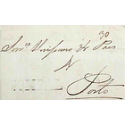 1840 Portugal Carta Pré-Filatélica PBL 2 «POMBAL» Preto 1