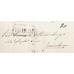 1851 Portugal Carta Pré-Filatélica PBL 3 «POMBAL» Preto
