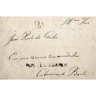 1821 Portugal Carta Pré-Filatélica PTB 1 «PONTE DA BARCA» Sépia 1