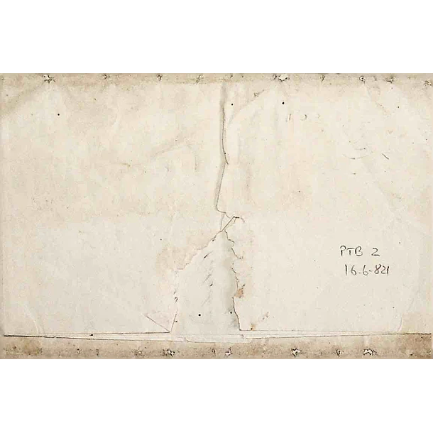 1821 Portugal Carta Pré-Filatélica PTB 1 «PONTE DA BARCA» Sépia