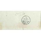 1852 Portugal Carta Pré-Filatelica PMS1 «PORTO DE MOS» Sépia 2