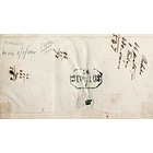 1844 Portugal Carta Pré-Filatélica RUV 2 «RUIVAIS» Albino 2