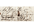 1840 Portugal Carta Pré-Filatélica Sertã SRT 1 «SERTÃ» Sépia Escuro
