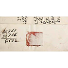 1847 Portugal Carta Pré-Filatélica Soure SRE 1 «SOURE» Preto 2