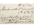 1821 Portugal Carta Pré-Filatélica Vila Real VRL 3 «VILLA REAL» Preto