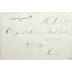 1830 Portugal Carta Pré-Filatélica Viseu VIS 2 «VIZEU» Vermelho