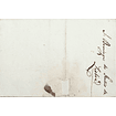 1829 ou 1830 Portugal Carta Pré-Filatélica Vila do Conde VCD 2 «V.ª DO CONDE» Vermelho