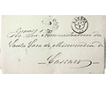1868 Portugal Carta Filatélica D. Luís Fita Curva c/ Carimbo Circular de Data Completa 3.26.04 «LISBOA»