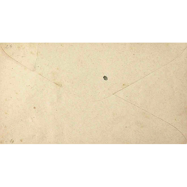 189? Sobrescrito Inteiro D. Luís Fita Direita 50 r. Rosa enviado de Alcains para Paris, França