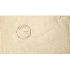 188? Sobrescrito Inteiro D. Luís Fita Direita 25 r. Azul enviado de Coimbra para Caminha 2