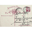 1933 Inteiro Postal tipo «Lusíadas» 25 r. rosa enviado de Tavira para o Porto