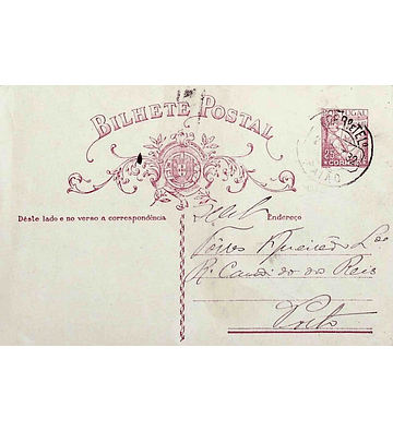 1932 Inteiro Postal tipo «Lusíadas» 25 r. rosa enviado de Paião (Figueira da Foz) para o Porto