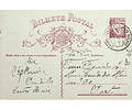1933 Inteiro Postal tipo «Lusíadas» 25 r. rosa enviado de Castro Daire para o Porto
