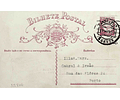 1935 Inteiro Postal tipo «Lusíadas» 25 r. rosa enviado da Guarda para o Porto