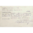 1935 Bilhete Postal Inteiro «Lusíadas» 25 r. rosa enviado da Guarda para o Porto 2