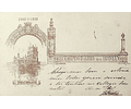 1898 Portugal Bilhete Postal Inteiro IV Centenário da Índia 20 r. enviado de Vouzela para o Porto