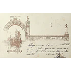 1898 Bilhete Postal Inteiro IV Centenário da Índia 20 r. enviado de Vouzela para o Porto 2