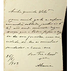1903 Cartão Postal Inteiro D. Carlos I 25 r. Verde enviado de Lisboa para Cascais 3