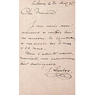 1896 Bilhete Postal Inteiro D. Carlos Cinzento-violeta 20 r. enviado de Lisboa para Frankfurt, Alemanha 2