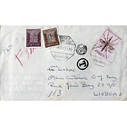 1962 Porteado Carta enviada de Luanda para Lisboa 1