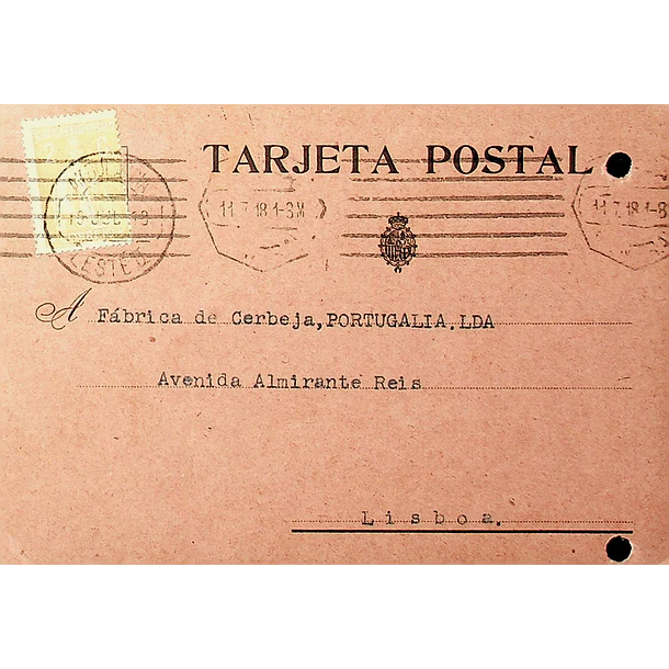 1918 Ambulância Postal Leste II