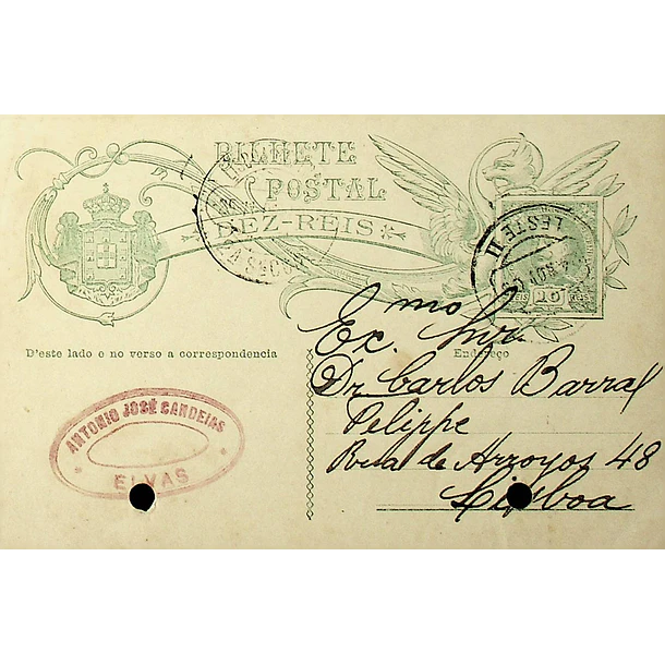 1909 Ambulância Postal Leste II