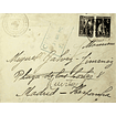 Portugal 1917 Censura Postal 1ª Guerra Mundial Carta enviada do Porto para Madrid