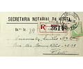 1939 Carta Registada da Horta para o Porto