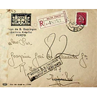 1944 Carta Registada do Porto para Espinho 1