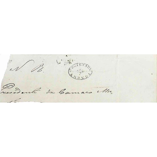 1880's Arruda dos Vinhos Marca de registo s/ fragmento