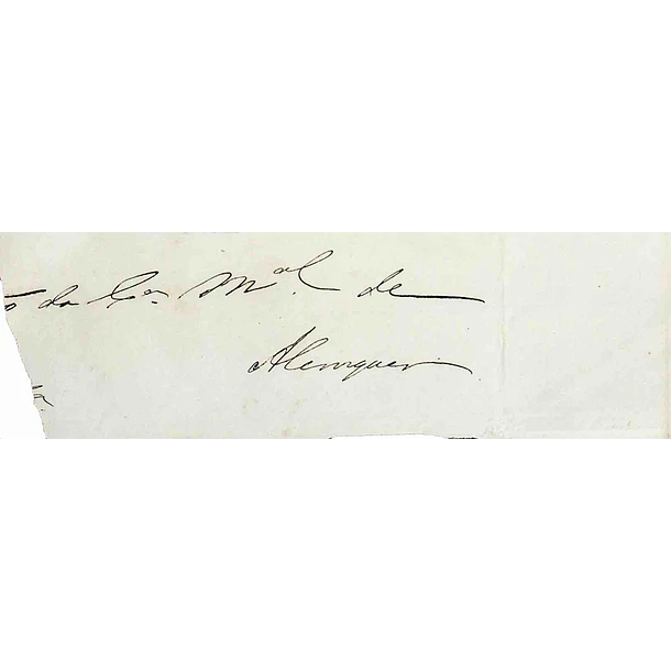 1880's Arruda dos Vinhos Marca de registo s/ fragmento