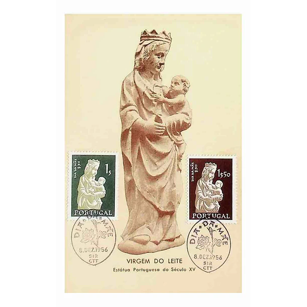 1956 Postal Máximo Dia da Mãe