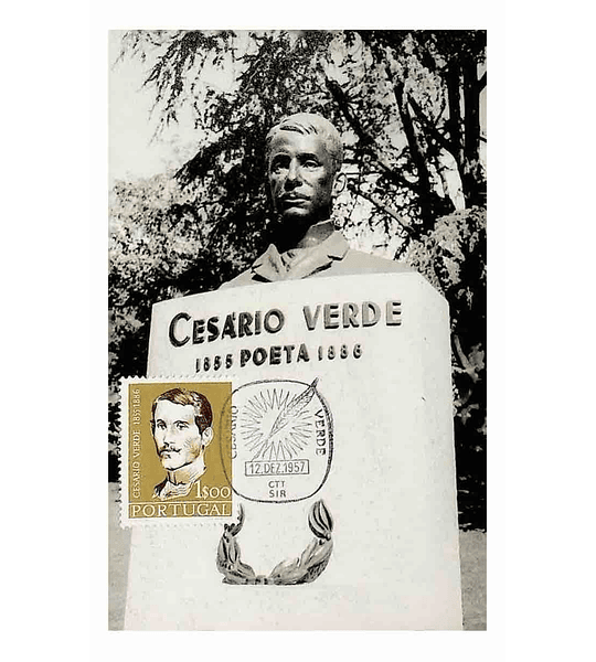 1957 Portugal Postal Máximo Cesário Verde