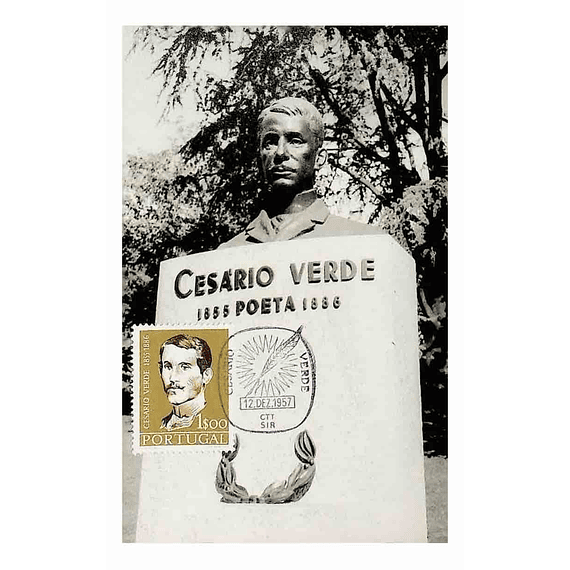1957 Portugal Postal Máximo Cesário Verde
