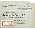 1938 Carta Registada enviada do Funchal para Lisboa
