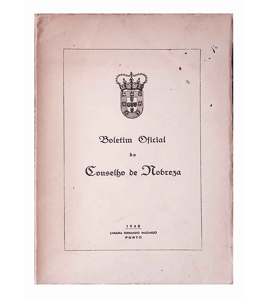 Boletim Oficial do Conselho de Nobreza 1948