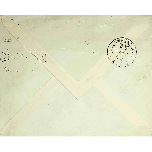 1945 1º Voo Postal Lisboa-Porto