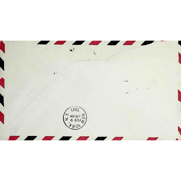 1941 1º Vôo Lisboa - Nova York via Bolama (Bolama - Nova York)