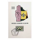 1962 Postal Máximo 18º Conferência Internacional de Escutismo 1