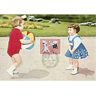 1962 Postais Máximos 10º Congresso Internacional de Pediatria 3
