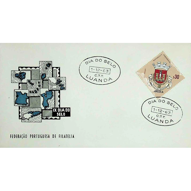 1963 Carimbo Comemorativo do Dia do Selo