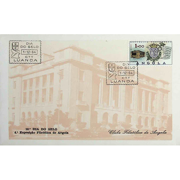 1964 Carimbo Comemorativo do Dia do Selo