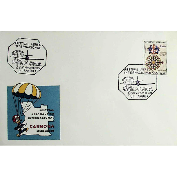 1970 Carimbo Comemorativo do Festival Aéreo Internacional