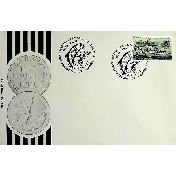 1970 Carimbo Comemorativo da 7ª Exposição Filatélica Nacional 2