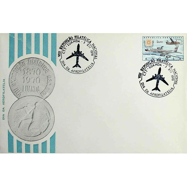 1970 Carimbo Comemorativo da 7ª Exposição Filatélica Nacional 5