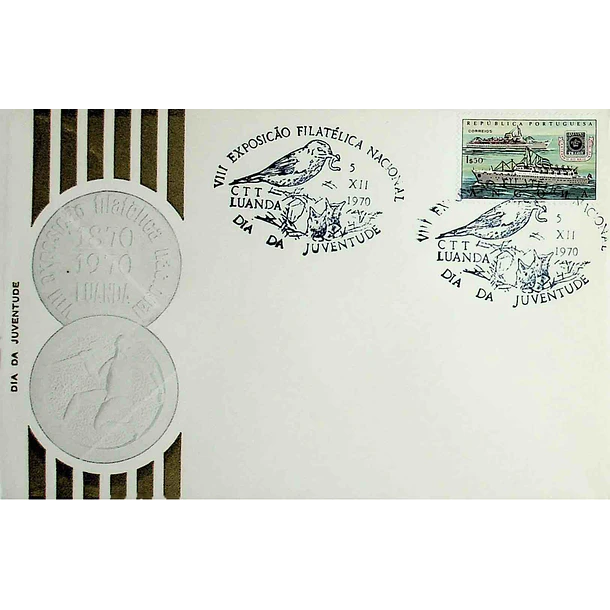1970 Carimbo Comemorativo da 7ª Exposição Filatélica Nacional 8