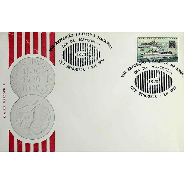 1970 Carimbo Comemorativo da 7ª Exposição Filatélica Nacional 10