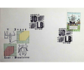 1972 Carimbo Comemorativo dos 5º Jogos Desportivos Luso Brasileiros